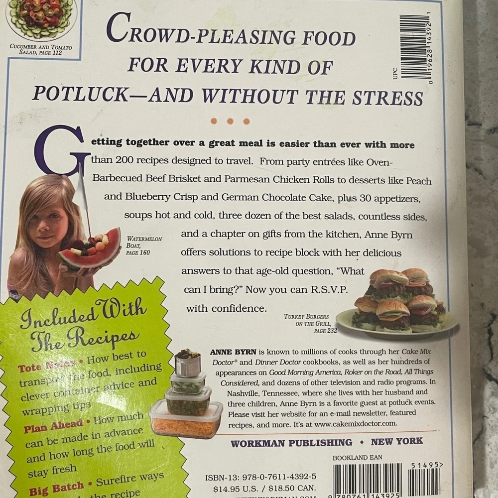 Cookbook lot